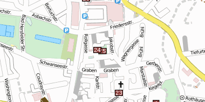 Stadtplan Jacobsfriedhof Weimar