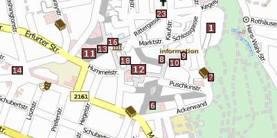 Schillerhaus Weimar Stadtplan